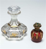 Bohemian & Czechoslovakian Perfume Bottles