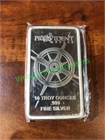 .999 Fine Silver - Ten Troy Ounces