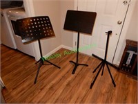 (2) Music Stands and Easel