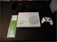 X Box One Game Console w/ Controller and Cords