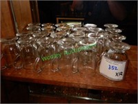 (12) Glass Mugs