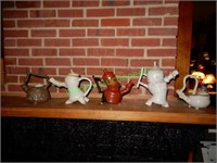(5) Ceramic Teapots