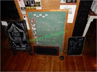 (5) Chalkboard Signs/ Resteraunt Signs
