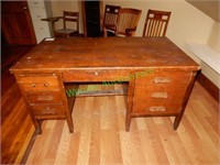 Wood Desk 5'x34"