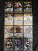12 NHL Hockey Autographed Trading Cards