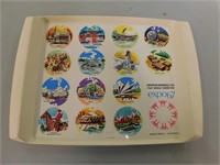 Expo 67 Collectible Serving Tray - 11 x 14