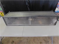 Plexiglass Storage Shelf - 9 x 47 x 13 - no key