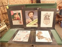 MATTED ADVERTISING, 5 TOTAL