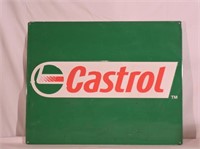Castrol Embossed Tin Sign 30"x24