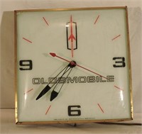 Oldsmobile Illuminated Clock