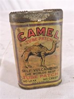 Camel Tube Patch Tin 3 1/2"T