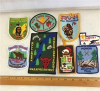 (8) BSA Jamboree Patches