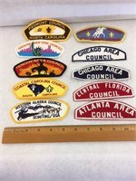 (10) BSA Boy Scout Jamboree Patches