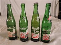 Mountain Dew Soda Bottles 1 Full