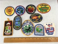 (10) Boy Scout  Vintage Jamboree Patches