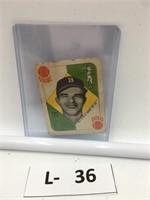 1951 Topps Baseball Blue Back Card
