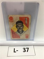 1951 Topps Baseball Blue Back Card