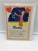 1940s-50' Storybook Joke Valentine Card