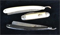 Straight Razors & Pocket Knife