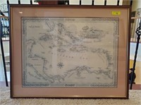 CARIBBEAN SEA MAP