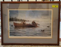 “HUNTING FROM A ST LAWRENCE RIVER SKIFF” MICHAEL C