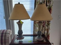 PAIR OF DECOR LAMPS