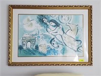 ABSTRACT WATERCOLOR SIGNED AND NUMBERED