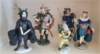GROUP OF DUNCAN ROYAL COLLECTION FIGURINES