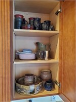 ALEWINE POTTERY, MISC POTTERY CUPS, MISC
