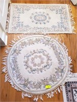 2 PC AREA RUGS, ENTRANCE AND ROUND, SURYA CARPET