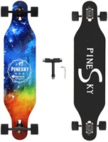 PINESKY 41 Inch Longboard Skateboard