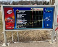 Commercial Car Wash Menu Board