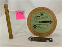 Supertest Mileage Meter Guide and Can opener