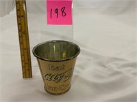 Eat City Dairy Toronto Ice cream tin cup 2½” high