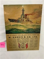 W. Harris & Co. Ltd. HMS ship picture 1941
