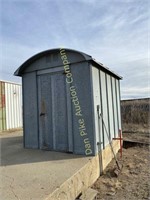 Steel storage shed - approximately 8' x 10'