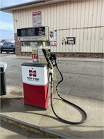 Fuel dispenser:  - smaller regular gas w/1 hose