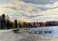 Bass Lake Near Orillia, 1964