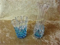 Art Glass Pineapple Vases