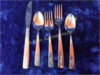 Five Pieces of Holiday Inn Flatware