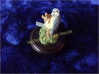 Petite Resin Bluebird Figurine