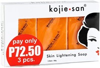 Kojie San Orange Kojic Whitening Soap 3 X 65 Grams
