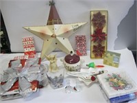 Box of Christmas Items