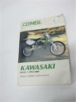 Kawasaki Motorcycle Service Manual book