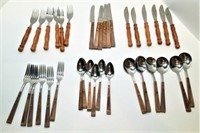 Wood Handle Flatware