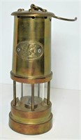 Wales Cymru Brass Miner's Safety Lantern