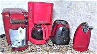 Red Keurig and Other Appliances