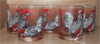 Rooster Highball Glasses