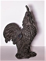 Tall Resin Rooster
