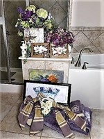 Lavender Bathroom Décor